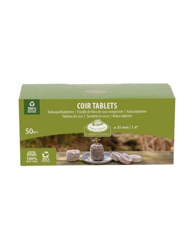 TABLETAS DE COCO 50UNID ESSCHERT
