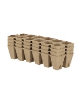 Semillero de Turba 12 Alveolos Alargado Esschert | Ideal para Germinación Eficiente  Endanea Garden

