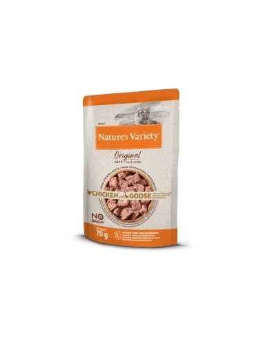 WNVD Cat Med Pollo & Ganso 70g  Alimento Húmedo Premium para Gatos Saludables