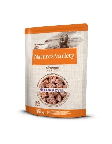 WNVD Med Pavo 300g  Alimento Premium Sin Granos para Perros con Sensibilidad Digestiva y Nutrición Equilibrada