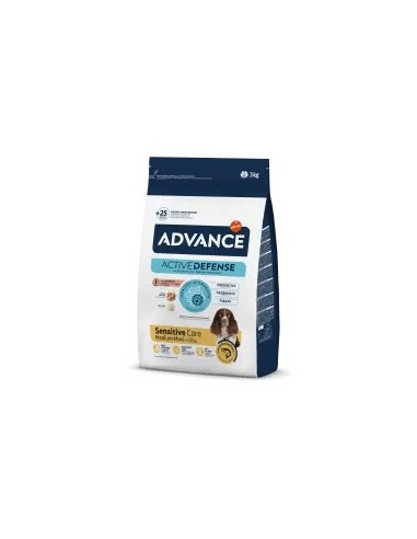 Advance Sensitive Salmon/Arroz 3kg | Pienso para perros con digestión sensible