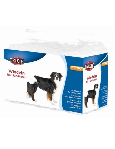 12 PAÑALES PERROS ULTRA ABSORBENTES XS-S