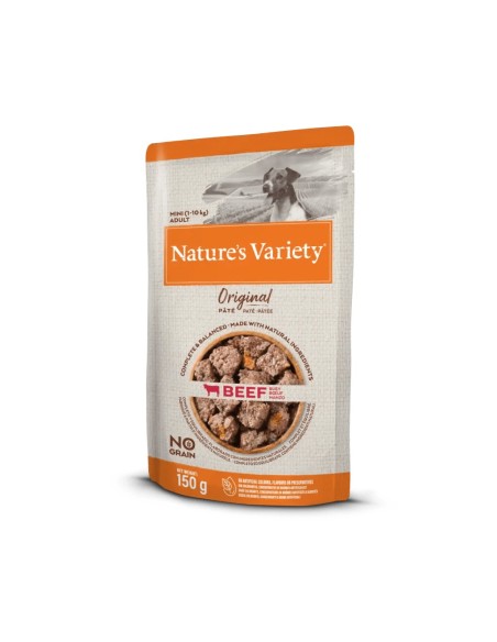 Original Dog Adult Mini Beef Wet 0,15kg  Comida Húmeda para Perros Pequeños | Endanea Mascotas