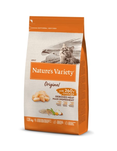 Original Cat Adult Chicken 1,25 kg | Pienso Premium para Gatos Adultos | Endanea Mascotas