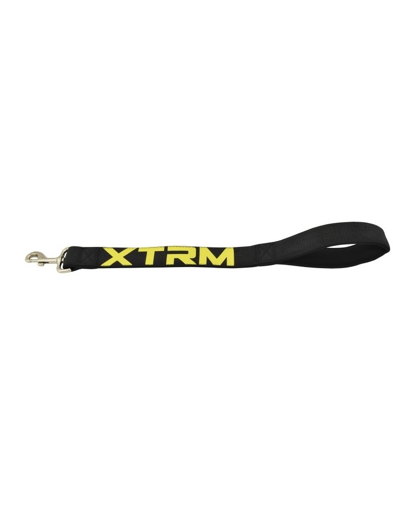 Correa X-TRM Neon Flash Negro 15mm x 120cm | Resistente y Visible para Perros Pequeños y Medianos