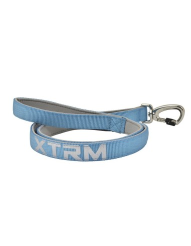 Correa XTRM Neon Flash Azul 25mm x 120cm para Perros Grandes Endanea Mascotas