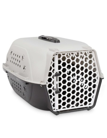 TRANSP.PREMIER DOG GRIS 48X32X30