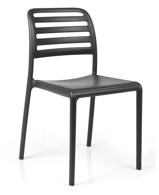 Silla Costa Bistrol Antracita  Diseño moderno y confort para exterior

