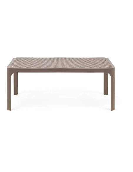 Mesa Net 100 Tortora | Mesa Exterior Moderna y Resistente  Endanea Garden


