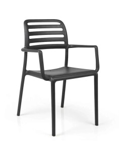 Silla Costa Antracita para Exterior | Confort y Estilo en tu Jardín  Endanea Garden

