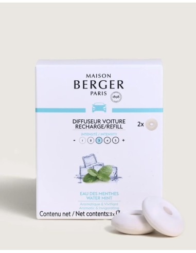RECARGA COCHE EAU DES MENTHES X2