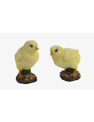 Figura Pollitos Decorativa Realista para Hogar Jardín y Espacios Interiores