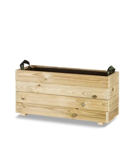 Jardinera Ghio Slim 80x30x20 cm | Jardinera Moderna y Compacta Endanea Garden

