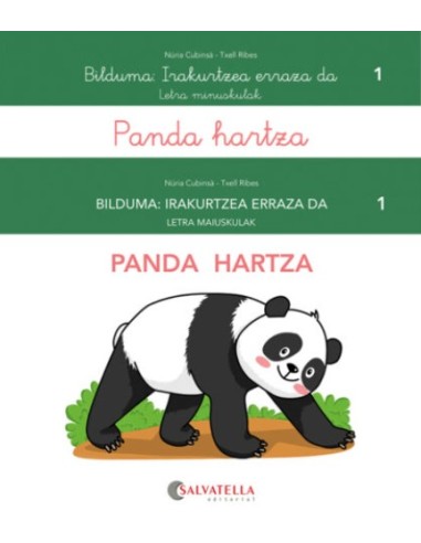 LIBRO IRAKURTZEA ERREZA DA 1 PANDA HARTZA