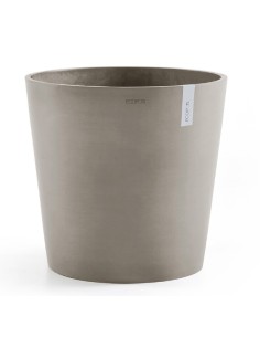 Tiesto Amsterdam 50 Taupe  Macetero Elegante y Resistente para Exterior

