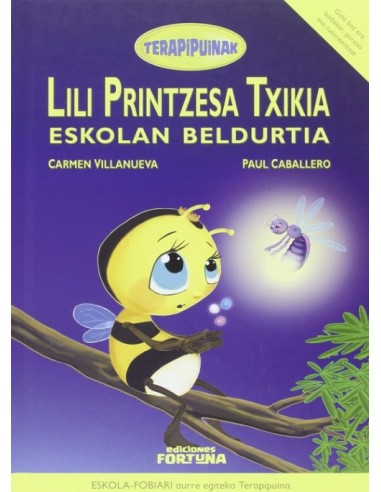 Libro Lili Printzesa Txikia Eskolan Beldurtia para niños