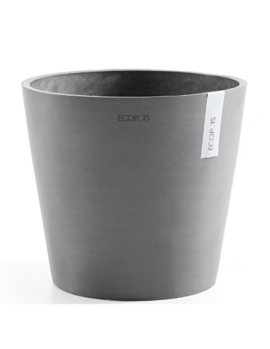 Tiestos Amsterdam 30 White Grey | Macetero Moderno para Plantas Medianas

