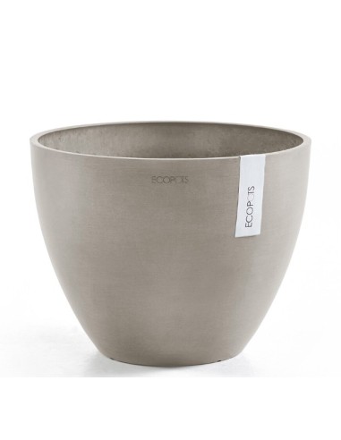 Tiestos Antwerp 40 Taupe | Macetero Elegante y Resistente para Jardín y Terraza

