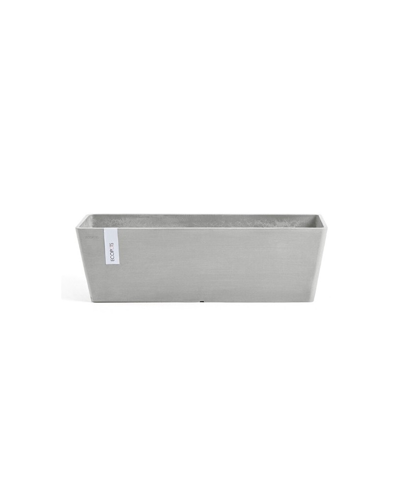 Jardinera Bruges 45 White Grey  Elegancia y Durabilidad para Interior y Exterior

