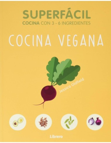 LIBRO COCINA VEGANA SUPERFACIL COCINA CON 3-6