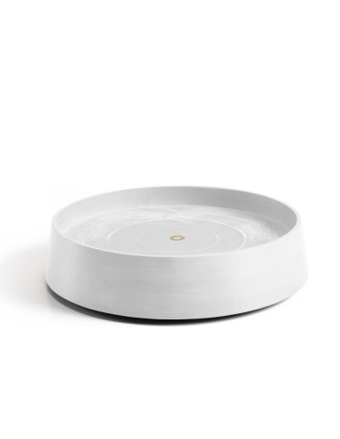Ruedas para macetas SAUCER WHEELS 40 WHITE GREY | Endanea Garden

