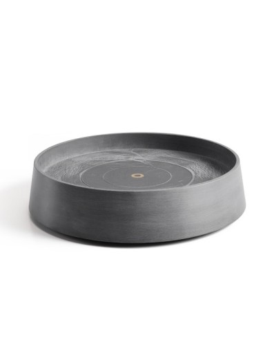 Base con ruedas para macetas SAUCER WHEELS 40 GREY | Endanea Garden

