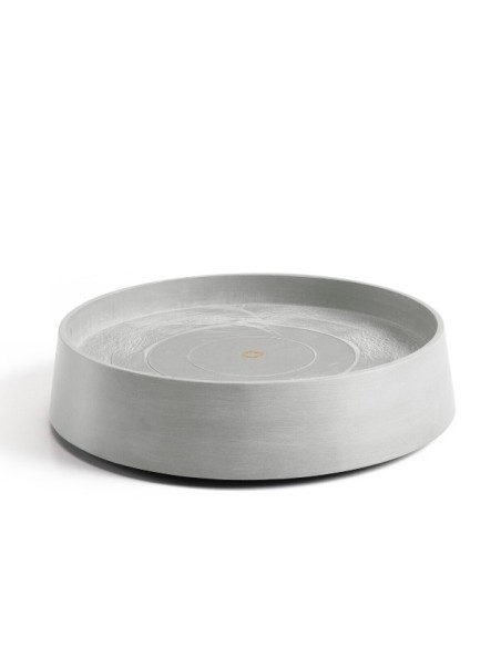 Ruedas para macetas SAUCER WHEELS 50 WHITE GREY | Endanea Garden

