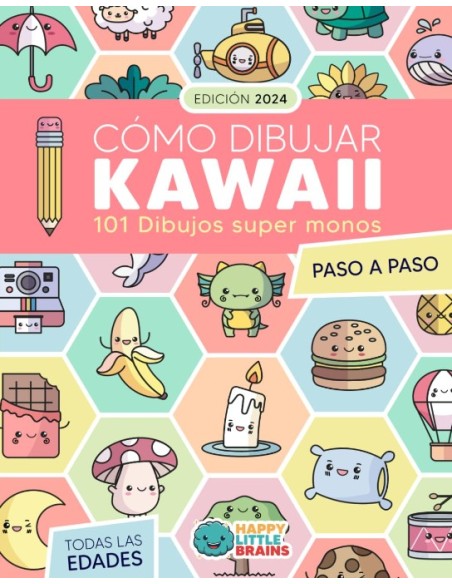 LIBRO 101 DIBUJOS KAWAII SUPERADORABLES