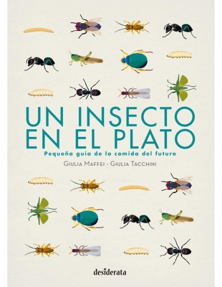 LIBRO INSECTO EN EL PLATO