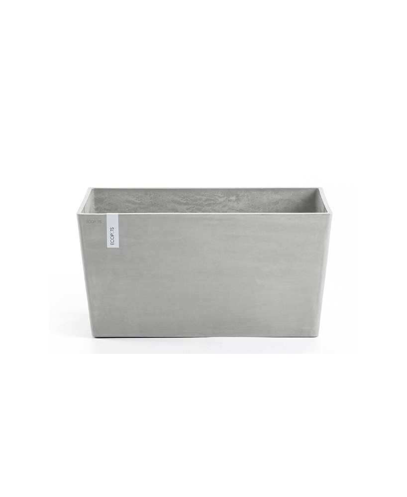 Jardinera PARIS 60 White Grey  Elegancia y Funcionalidad para Jardín y Terraza

