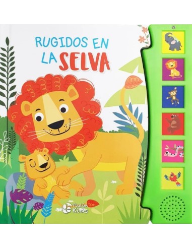LIBRO RUGIDOS EN LA SELVA (SONIDO)