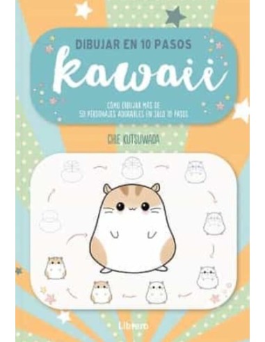 LIBRO DIBUJAR 10 PASOS KAWAII