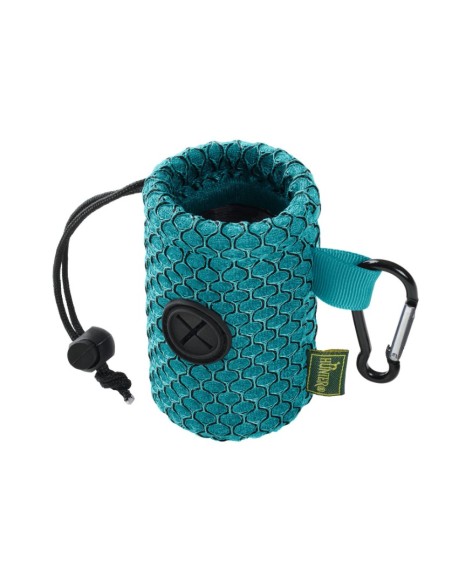 PORTABOLSAS HILO MALLA TURQUESA