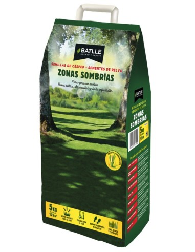 Semilla Césped para Zonas Sombrías | Endanea Garden  Césped Verde y Resistente en Sombra

