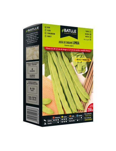 Semillas Judía Enrame Limka 250g  Alta Calidad y Cosecha Abundante | Endanea Garden

