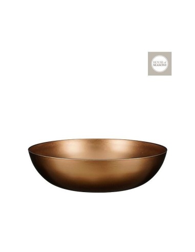 CUENCO DECORACION MILA BRONCE 10x37CM.