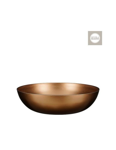 CUENCO DECORACION MILA BRONCE 10x37CM.