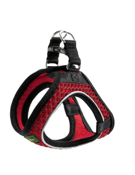 Arnés Hilo Confort XS Rojo para Perros Pequeños Ajustable y Cómodo