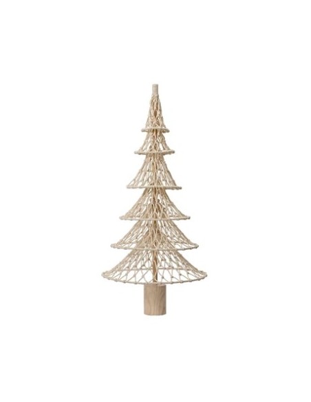 ARBOL CON COTTOON EN LA BASE 110CM BEIGE