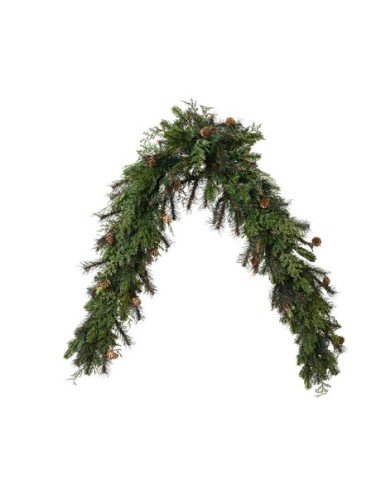 GUIRNALDA CYPRESS 20X165X10CM VERDE