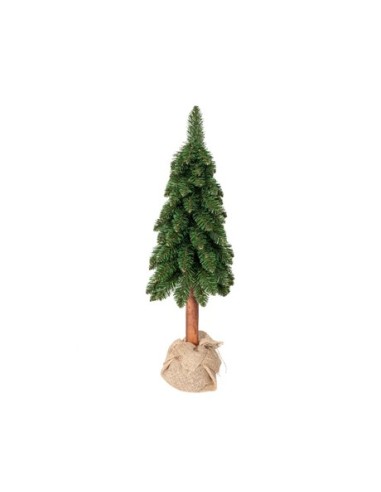 ABETO NAVIDAD CON PIÑAS 30X80 VERDE