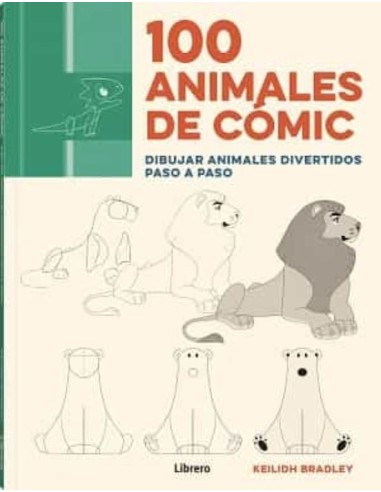 LIBRO 100 ANIMALES DE COMIC