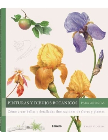 LIBRO PINTURAS Y DIBUJOS BOTANICOS