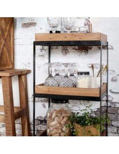 ESTANTERIA SHELVING CON RUEDAS 2