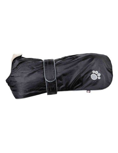 Capa Orleans L 60cm Reflectante Negra para perros grandes impermeable