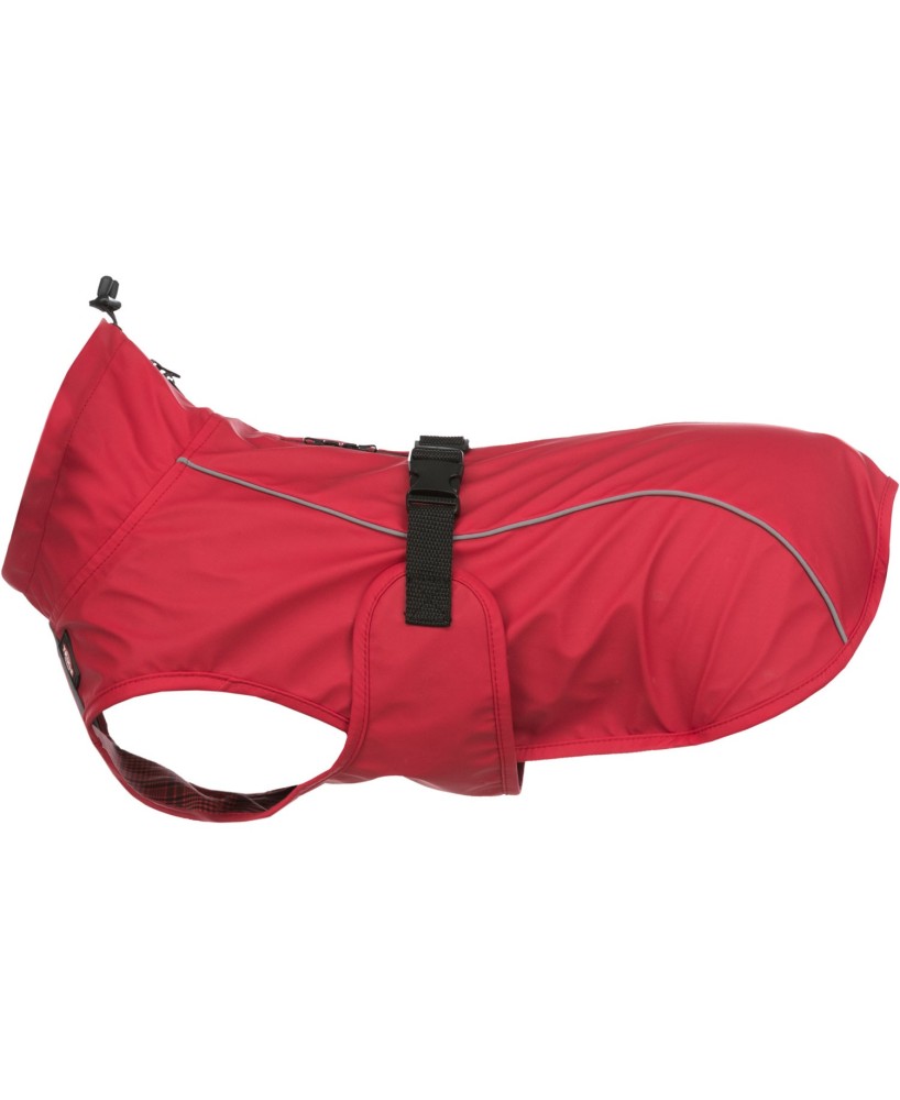 Impermeable Vimy Rojo L 55 cm para Perros Grandes en Endanea Mascotas