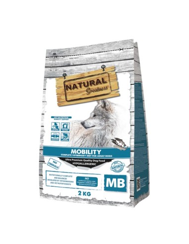 Vet Diet Mobility Dog 2kg | Alimento para Perros con Problemas Articulares y de Movilidad