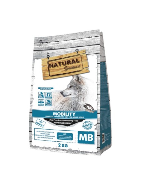 Vet Diet Mobility Dog 2kg | Alimento para Perros con Problemas Articulares y de Movilidad