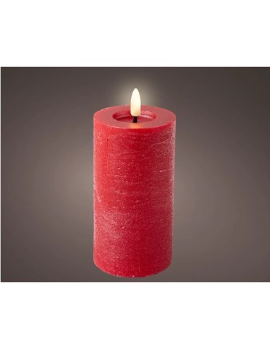 Vela Roja 15 cm Decorativa de Cera Alta Calidad para Hogar y Celebraciones