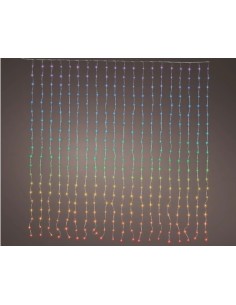 CORTINA   LED  190CM COLORES VARIOS